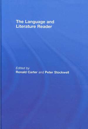 The Language and Literature Reader de Ronald Carter