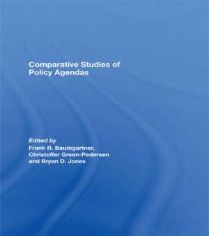 Comparative Studies of Policy Agendas de Frank R. Baumgartner