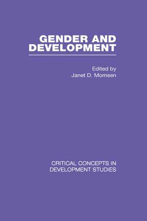 Gender and Development de Janet Momsen