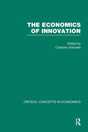 The Economics of Innovation de Antonelli Cristiano