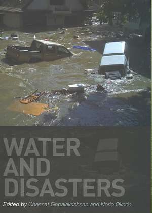 Water and Disasters de Chennat Gopalakrishnan