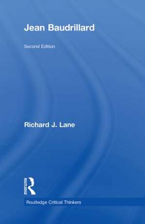 Jean Baudrillard de Richard J. Lane
