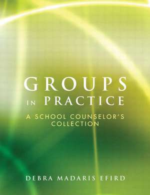 Groups in Practice: A School Counselor's Collection de Debra Madaris Efird