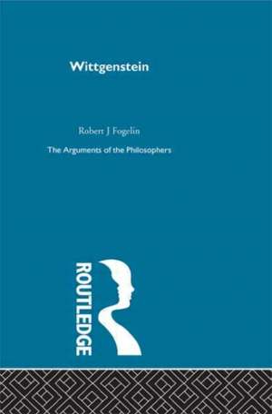 Wittgenstein-Arg Philosophers de Robert Fogelin