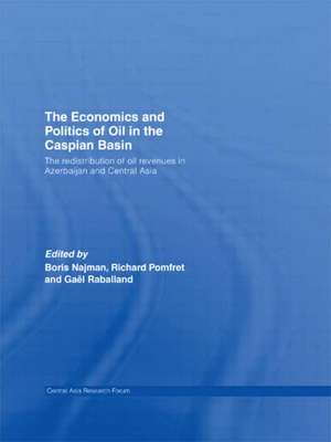 The Economics and Politics of Oil in the Caspian Basin: The Redistribution of Oil Revenues in Azerbaijan and Central Asia de Boris Najman