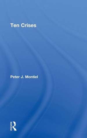 Ten Crises de Peter Montiel