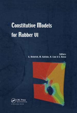 Constitutive Models for Rubber VI de Gert Heinrich