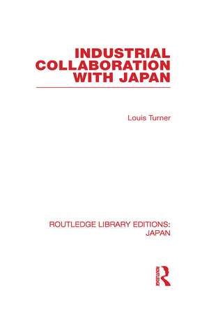 Industrial Collaboration with Japan de Louis Turner