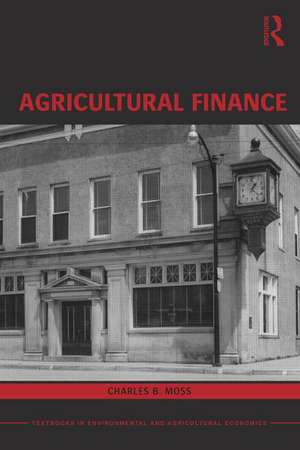 Agricultural Finance de Charles Moss