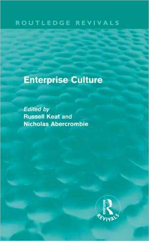 Enterprise Culture de Russell Keat