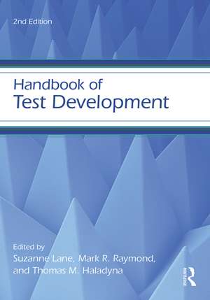 Handbook of Test Development de Suzanne Lane