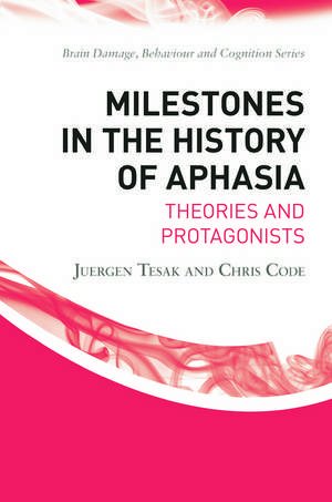 Milestones in the History of Aphasia: Theories and Protagonists de Juergen Tesak