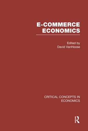 e-Commerce Economics de David VanHoose