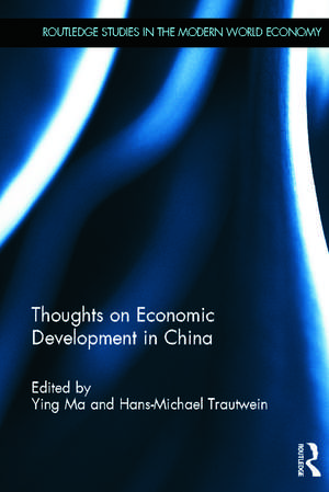 Thoughts on Economic Development in China de Ma Ying