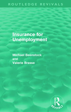 Insurance for Unemployment de Michael Beenstock