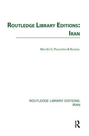 RLE Iran Mini-Set C: Philosophy & Religion 4 vol set de Various