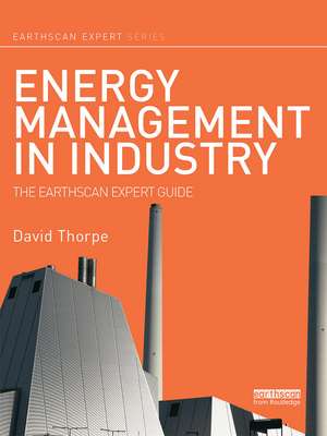 Energy Management in Industry: The Earthscan Expert Guide de David Thorpe