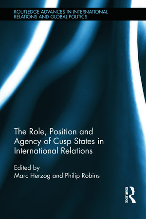 The Role, Position and Agency of Cusp States in International Relations de Marc Herzog