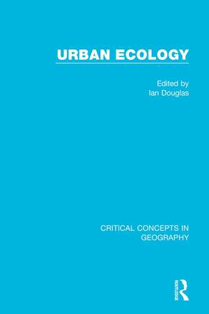 Urban Ecology, 4-vol. set de Ian Douglas