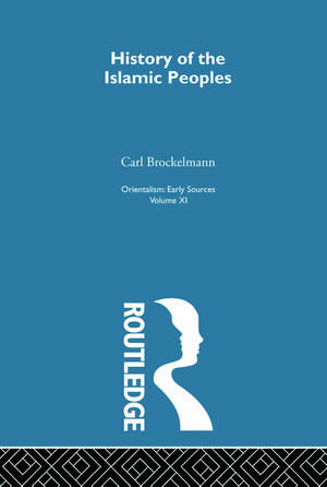 Hist Islam Peop:Orientalsm V11 de Carl Brockelmann