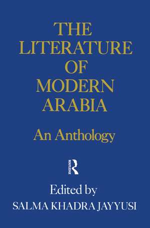 Literature Of Modern Arabia de Jayyusi