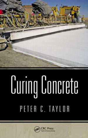 Curing Concrete de Peter C. Taylor