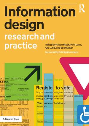 Information Design: Research and Practice de Alison Black