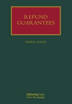 Refund Guarantees de Mark Davis