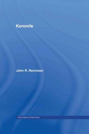 Koromfe de John Rennison