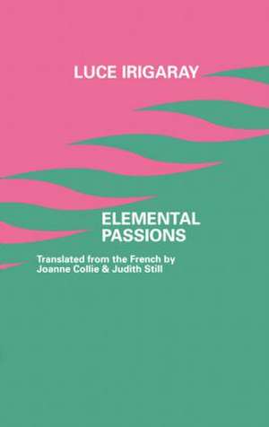 Elemental Passions de Luce Irigaray