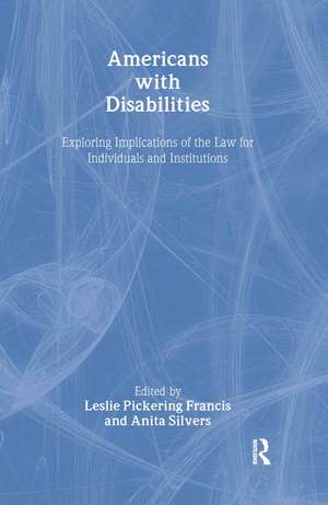 Americans with Disabilities de Leslie Francis