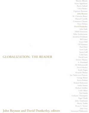 Globalization: The Reader de John Beynon