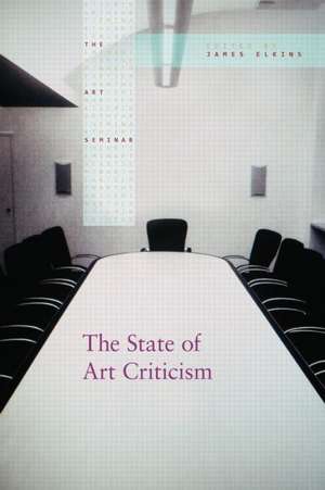 The State of Art Criticism de James Elkins