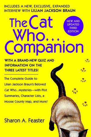 The Cat Who...Companion de Sharon A. Feaster