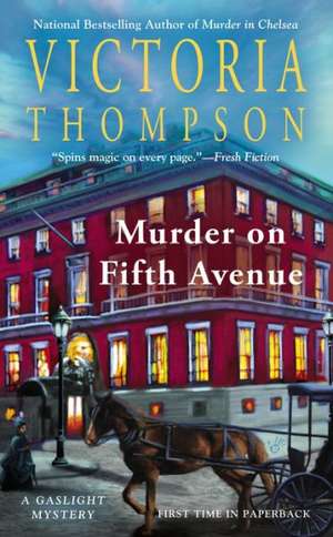 Murder on Fifth Avenue de Victoria Thompson