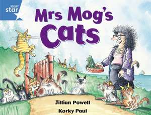 Rigby Star Guided 1 Blue Level: Mrs Mog's Cats Pupil Book (single) de Jillian Powell