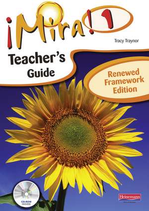 Traynor, T: Mira 1 Teacher's Guide Renewed Framework Edition de Tracy Traynor