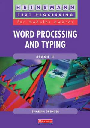 Word Processing/Typing Stage II de Sharon Spencer