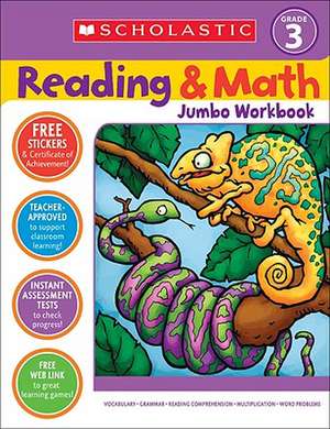 Reading & Math Jumbo Workbook: Grade 3 de Terry Cooper