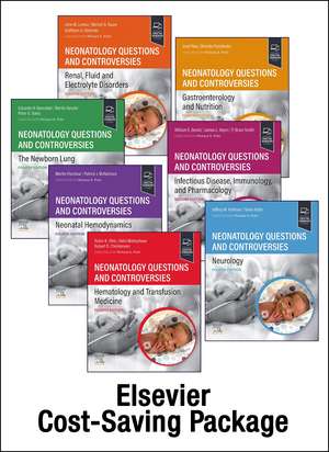 Neonatology: Questions and Controversies Series 7-volume Series Package de Richard Polin