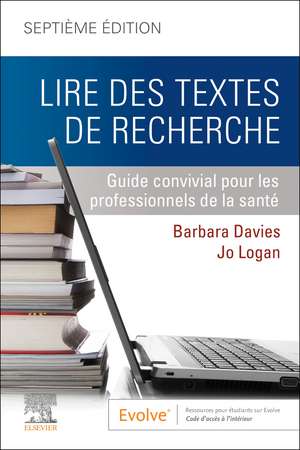 Lire des textes de recherche: Guide convivial pour professionnels de la santé de Barbara Davies