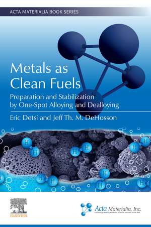 Metals as Clean Fuels: Preparation and Stabilization by One-Spot Alloying and Dealloying de Eric Detsi