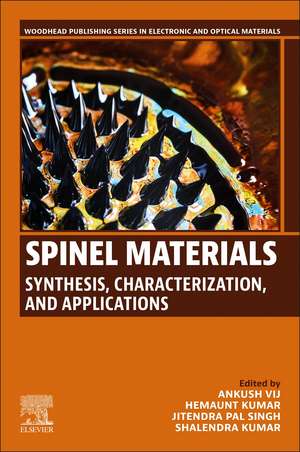 Spinel Materials: Synthesis, Characterization, and Applications de Ankush Vij