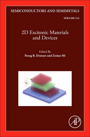 2D Excitonic Materials and Devices de Parag B. Deotare