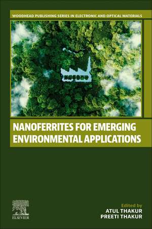 Nanoferrites for Emerging Environmental Applications de Atul Thakur