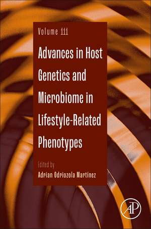 Advances in Host Genetics and microbiome in lifestyle-related phenotypes de Adrian Odriozola Martínez