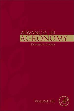 Advances in Agronomy de Donald L. Sparks