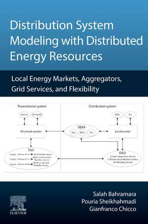 Distribution System Modeling with Distributed Energy Resources: Local Energy Markets, Aggregators, Grid Services, and Flexibility de Salah Bahramara