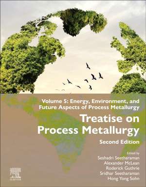 Treatise on Process Metallurgy: Volume 5: Energy, Environment, and Future Aspects of Process Metallurgy de Seshadri Seetharaman