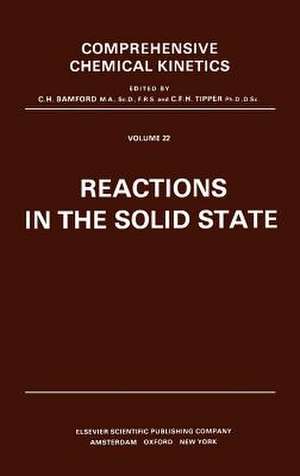 Reactions in the Solid State de Michael E. Brown